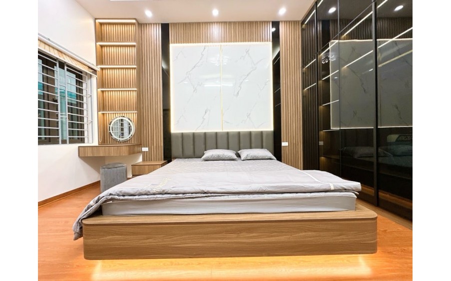 BN HOÀNG MAI, Ô TÔ CÁCH 30M SIÊU ĐẸP TẶNG FULL NỘI THẤT XỊN, 36M2*4T*MT3.8M NHỈNH 5 TỶ