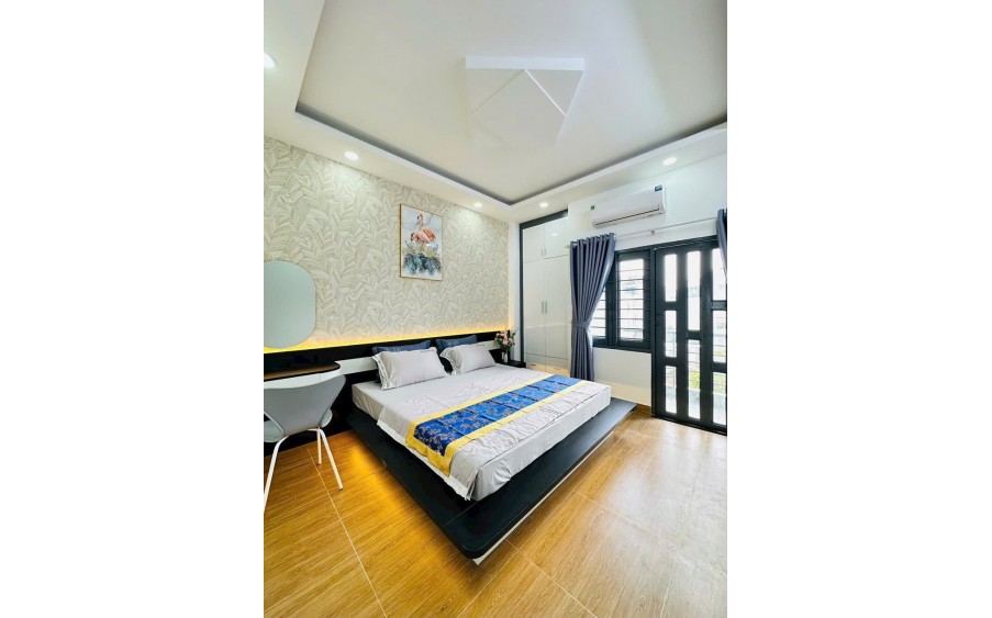 NHÀ MỚI Ở NGAY, HẺM XE HƠI, 70M2 5 TẦNG 5PN, CHỈ 5 TỶ HƠN