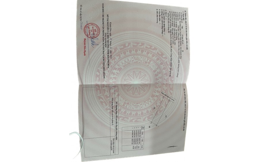 ĐẤT ĐẸP QH FULL THỔ, CHÍNH CHỦ BÁN RẺ CHỈ 640TRIỆU/LÔ TẠI DIÊN LÂM, DIÊN KHÁNH