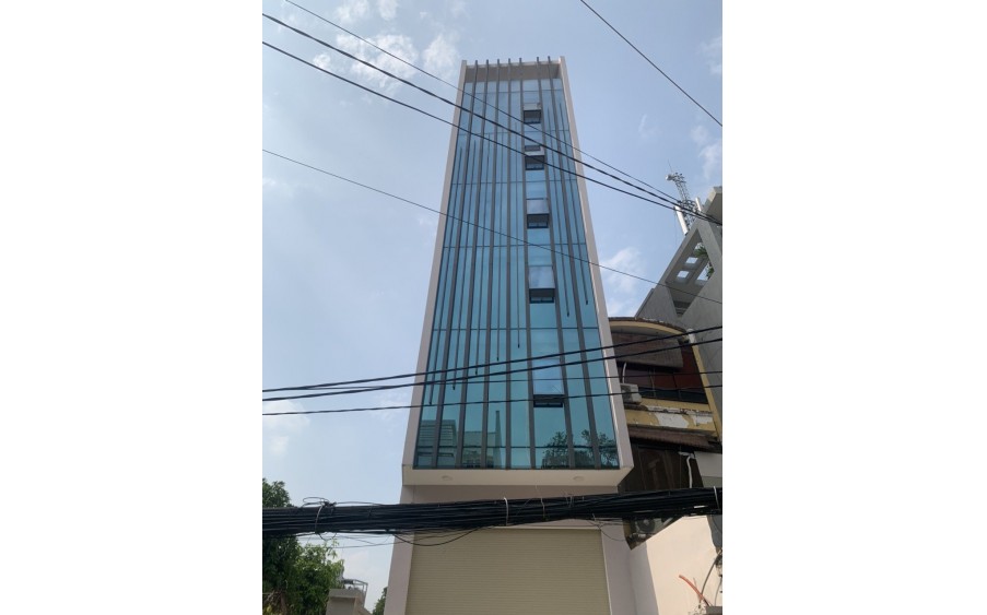 Bán TÒA NHÀ VP MẶT TIỀN KD đường Tô Hiến Thành,Q.10,DT:4,5mx40m,KC:HẦM,9 lầu,,Giá:63 tỷ.