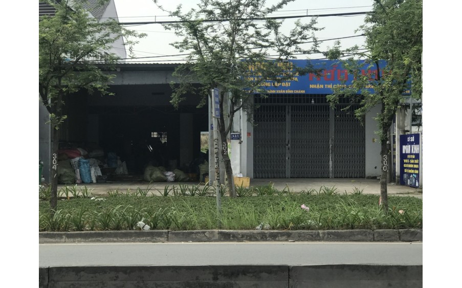 Bán nhà MT Trần Văn Giau xã Lê Minh Xuân 7 x 50 (346m) 262 thổ cư