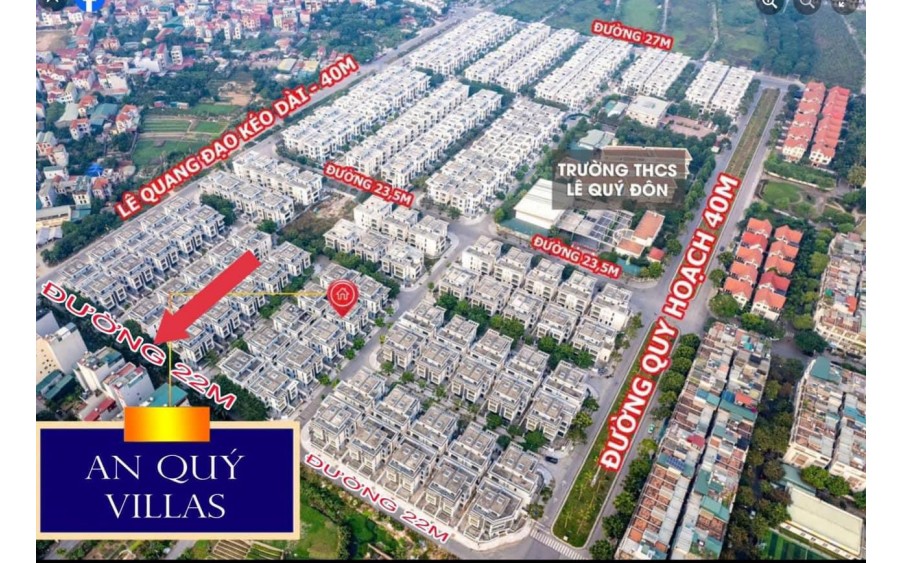 BIỆT THỰ ĐƯỜNG LÊ QUANG ĐẠO Kéo dài An Quý Villa - Nhận nhà ở ngay.