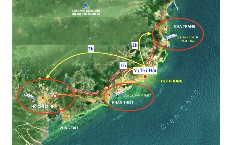 BÁN ĐẤT VEN MẶT BIỂN BÌNH THUẬN 969 TRIỆU 90m2 HUYỆN TUY PHONG BẢO 0905308038