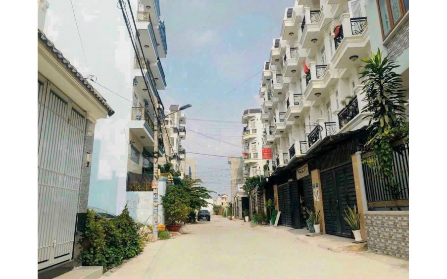 Bán đất 4x14m giá 3,55 tỷ TL Đường 7m Thạnh Xuân 22, Q12
