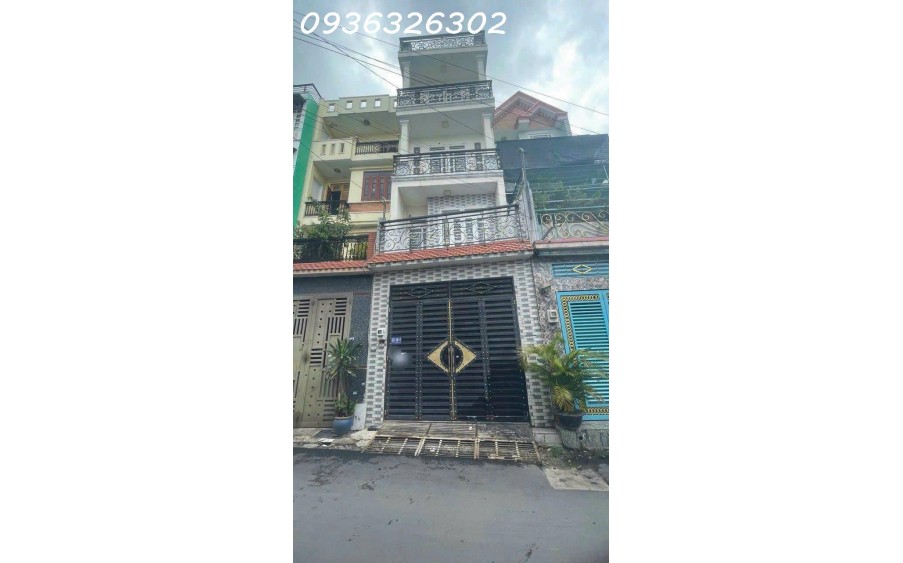 Rẻ Nhất Nhà Hẻm Nguyễn Ảnh Thủ Quận 12 74m2 4 Tầng