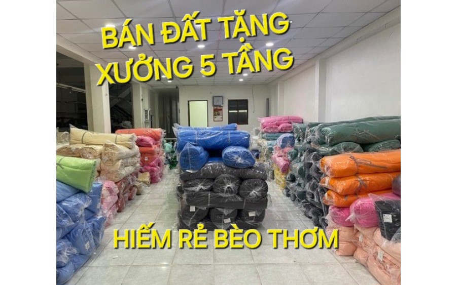 Bán Xưởng 5 tầng 128m2 có 6 tỷ x Lê Văn Khương Quận 12 TPHCM