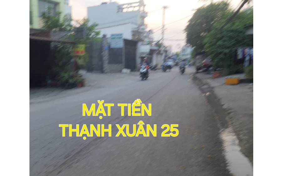 NGỘP - Bán Mặt Tiền 8,5 x 30 = 17 tỷ x Thạnh Xuân Quận 12 TP.HCM