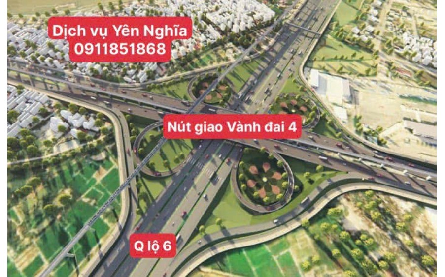 Cần tiền bán nhanh đất Dịch vụ Yên Nghĩa - Hà Đông 50m2 giá 7 tỷ