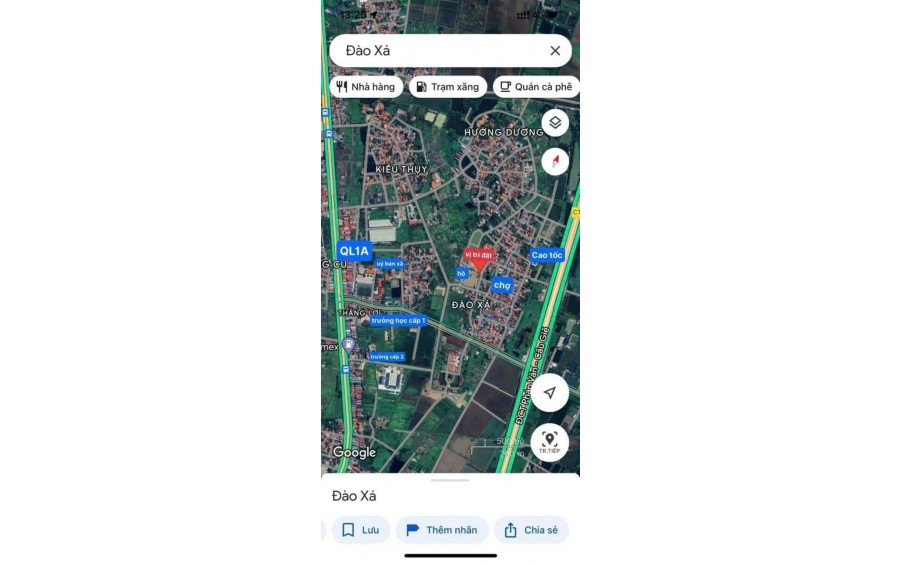 Bán lô đất trục chính view hồ thôn Đào Xá , xã Thắng Lợi , Thường Tín.