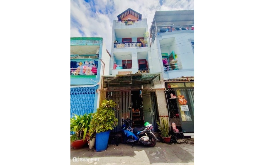 BÌNH TÂN - NHÀ 2 MẶT TIỀN ĐUÒNG SỐ -57M - 4 TẦNG NỞ HẬU GIÁ 5.X TỶ
