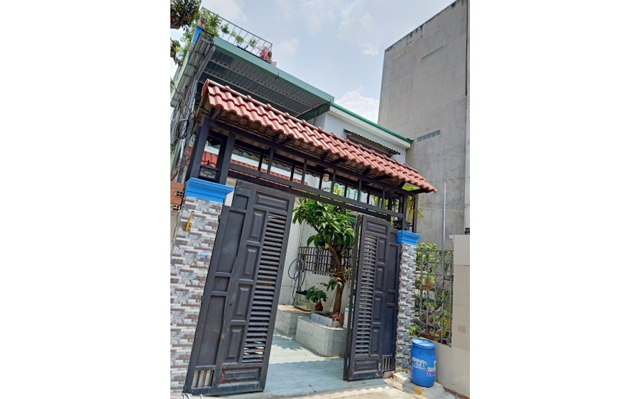 BÁN NHÀ HUỲNH THỊ HAI - TÂN CHÁNH HIỆP - 4 TẦNG - 4X27 - HẺM XE TẢI -NHỈNH 5 TỶ