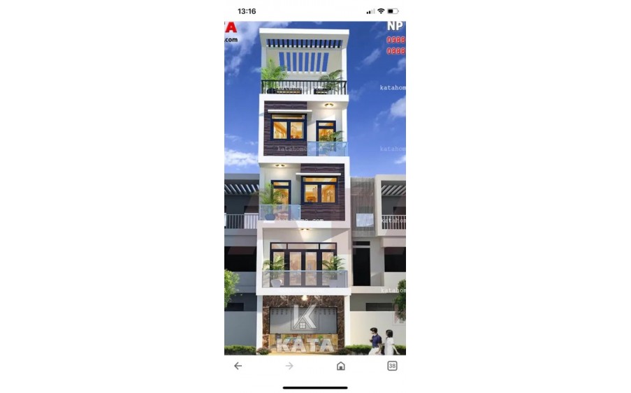 Tư Đình 42.2m2, 6 tầng, mặt tiền 4.5m,Nhỉnh 8 tỷ. Ngõ thông, Gra thang máy, thoáng trước sau.Long Biên