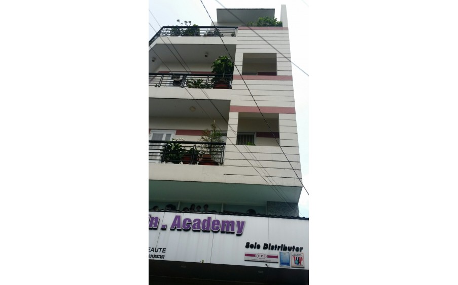 Bán Nhà Hẻm Xe Hơi đường Pasteur,Q.3,DT:11mx6m,KC:5 lầu,THANG MÁY,Giá:24,5 tỷ