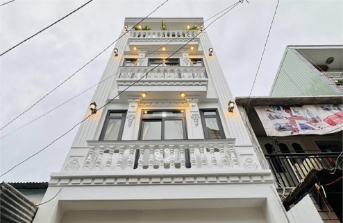 Nhà đẹp 4 Tầng, tặng nội thất. Hẻm 5m thông Bùi Quang Là, Phường 12, Gò Vấp.