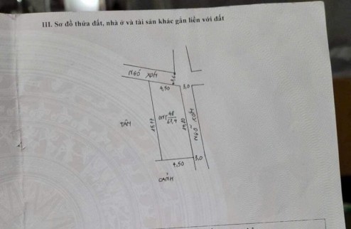 Cc gửi bán 67.4m2, 1.x tỷ, tại Đoàn Kết, Đại Yên, Chương Mỹ, Hà Nội, lô góc, ô tô vào