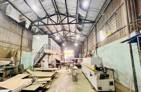 BÁN NHÀ XƯỞNG MẶT TIỀN ĐƯỜNG THẠNH LỘC 15 , P.THẠNH LỘC , QUẬN 12