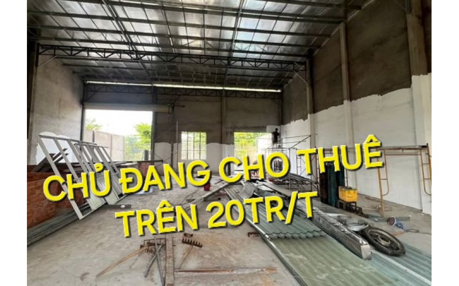 Bán Đất tặng Xưởng 1168m2 có 27 tỷ x Mặt Tiền Bùi Công Trừng Hóc Môn TPHCM