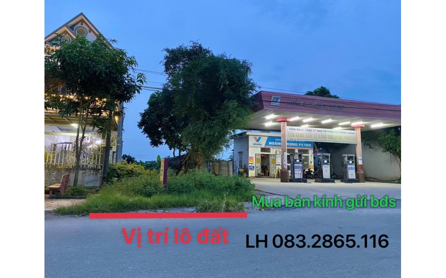 BÁN GẤP LÔ ĐẤT TẠI ĐÔNG HƯNG  THÁI BÌNH 1 Tỷ 750 triệu DT 100M2 MẶT ĐƯỜNG QL ,LH083 2865 116