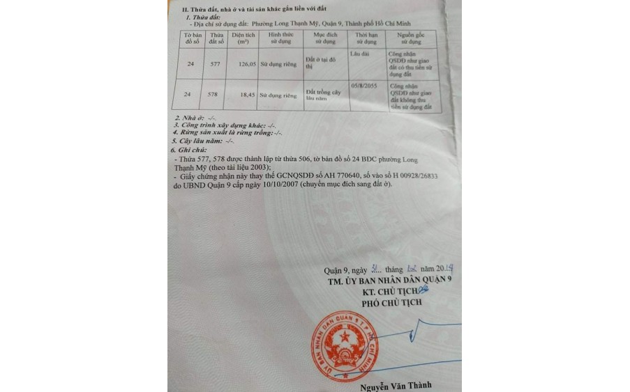 BÁN ĐẤT - CHÍNH CHỦ