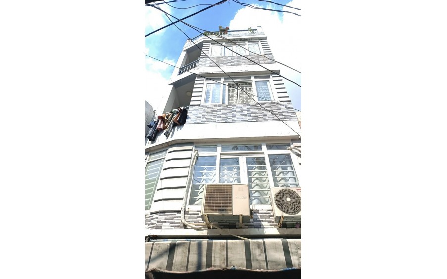 Bán nhà Tân Bình,Quang Trung, 43m2, 5 tầng. dòng tiền 15tr/tháng, hẻm thông, tiện kinh doanh, 5.35 tỷ
