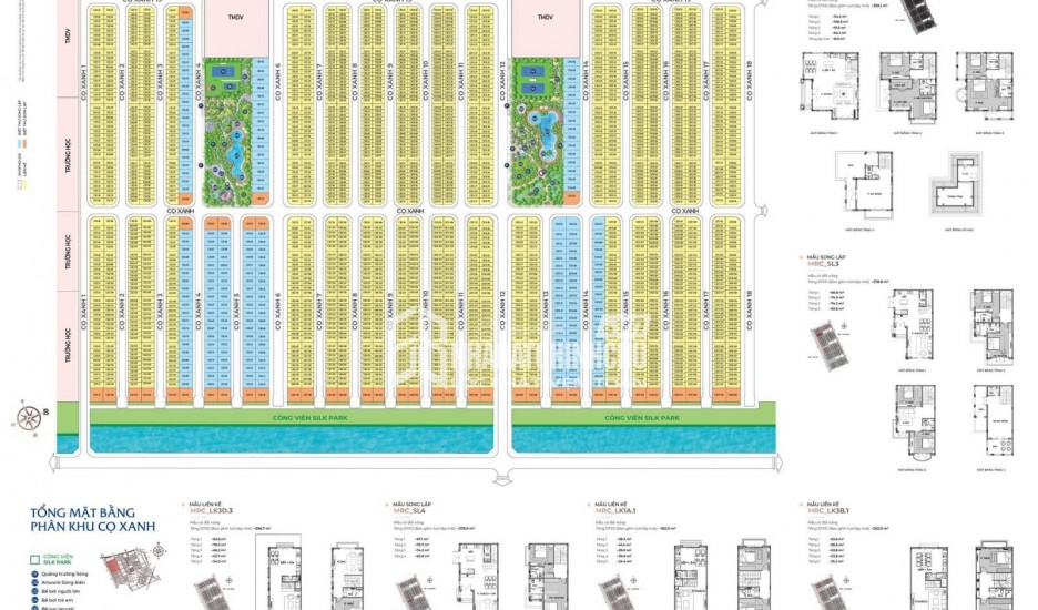 Bán các căn liền kề biệt thự khu Cọ Xanh Vinhomes Ocean Park 2 The Empire Hưng Yên