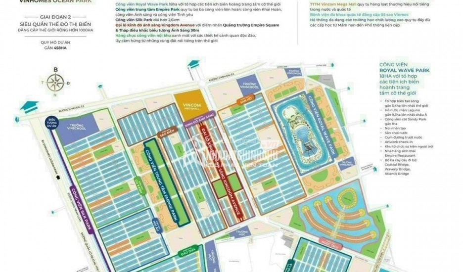 Bán các căn liền kề biệt thự khu Cọ Xanh Vinhomes Ocean Park 2 The Empire Hưng Yên