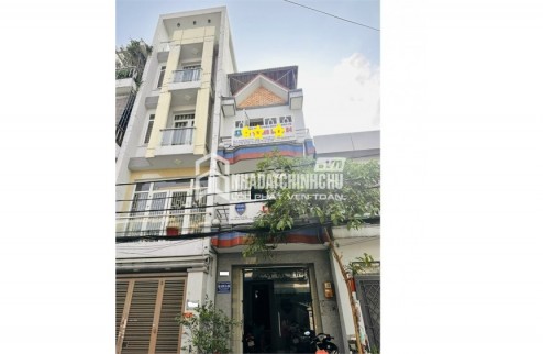 Mặt tiền hẻm 10m Phan Huy Ích, Phường 14. Nhà 3 tầng, 53m2, cho thuê Văn Phòng.