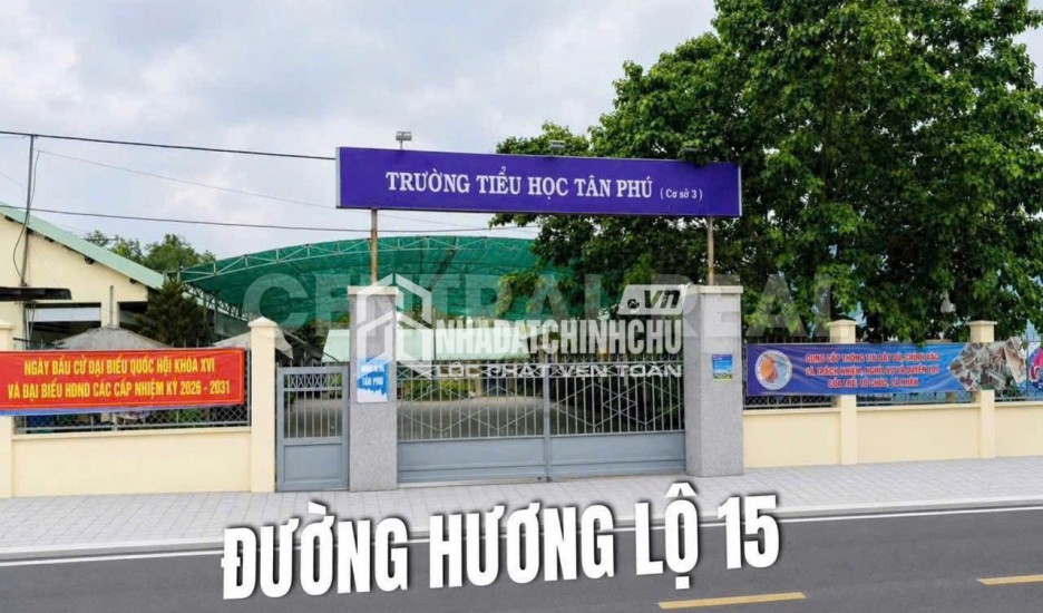 BÁN NHANH 30 NỀN ĐẤT ĐỐI DIỆN TRƯỜNG TIỂU HỌC TÂN PHÚ – P. TÂN TRIỀU, TP ĐỒNG NAI