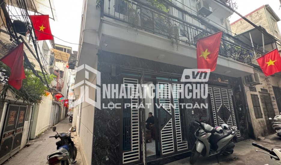 TRUNG TÂM CẦU GIẤY - Ô TÔ ĐỖ CỔNG - NHÀ DÂN XÂY KHUNG CỘT CHẮC CHẮN – 5 TẦNG, NHỈNH 5 TỶ