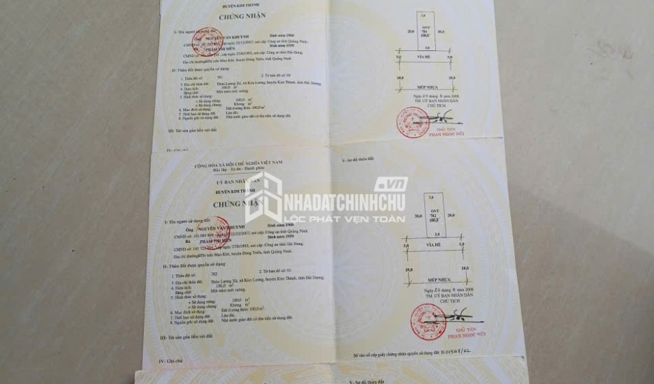 CHÍNH CHỦ BÁN 4 LÔ ĐẤT LIỀN KỀ VỊ TRÍ ĐẸP TẠI TP. HẢI PHÒNG