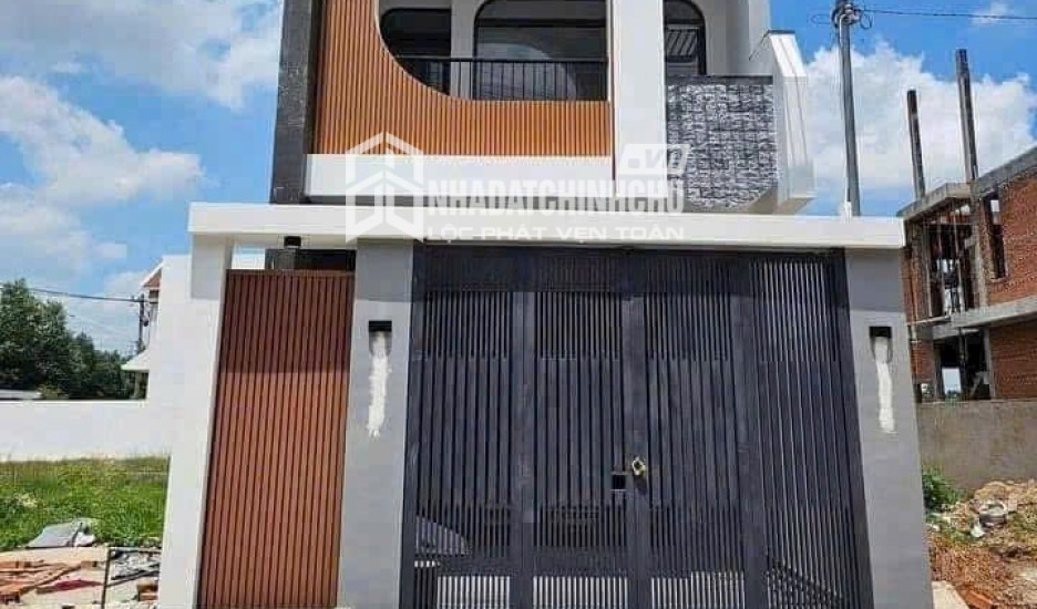 Căn Lầu ngay chợ Thạnh Phú Tân Triều - Diện tích: 100m2
