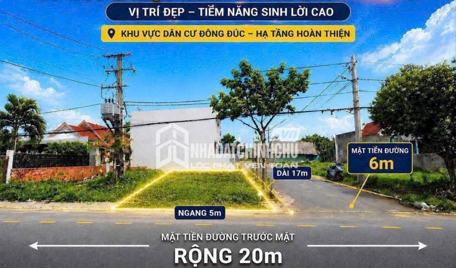Lô Góc 2 Mặt Tiền Phước Tân