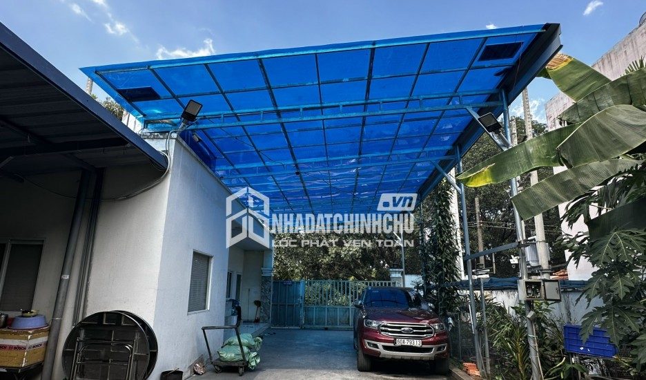 Bán kho, nhà xưởng tại ĐT 747B, P. Tân Khánh, HCM (P. Thái Hòa, Tp. Tân Uyên) 1272m², 16x80 mét
