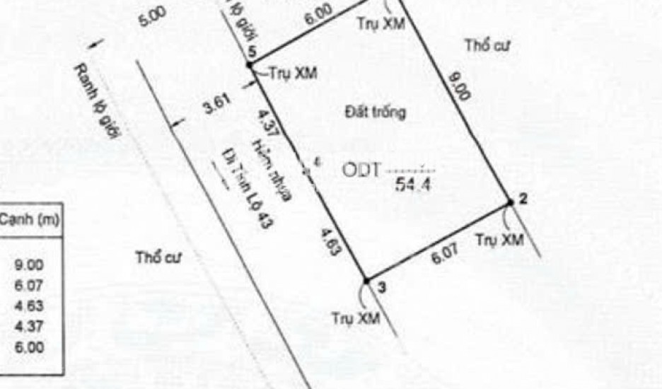 Lô đất Vuông Vức, Tam Bình - 55m2 – Nhỉnh 3 tỷ – Đường thông thoáng 5m