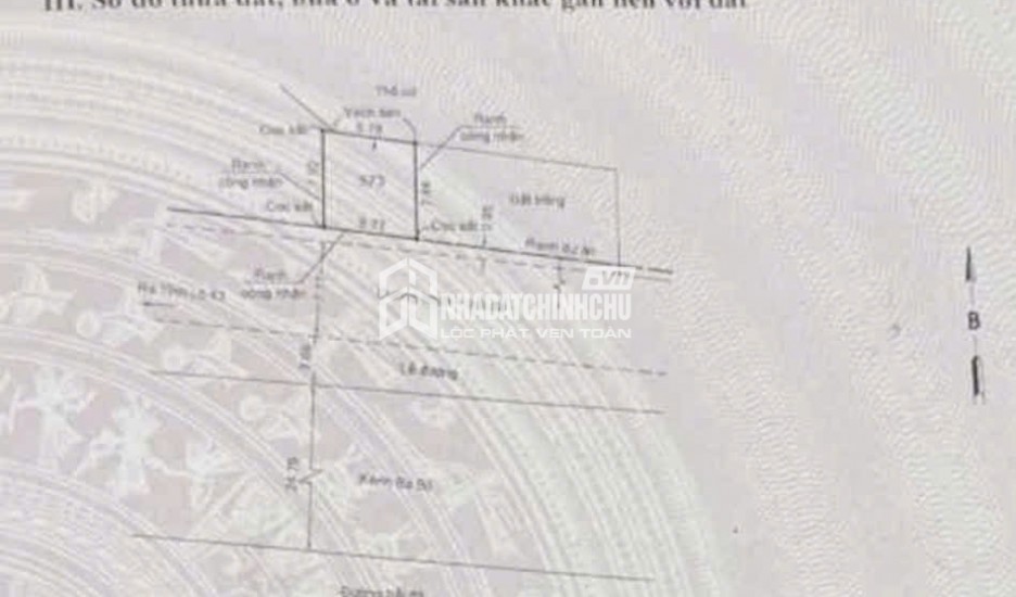 Lô đất Vuông Vức, Tam Bình - 50m2 – Nhỉnh 3 tỷ – Đường thông thoáng 8m