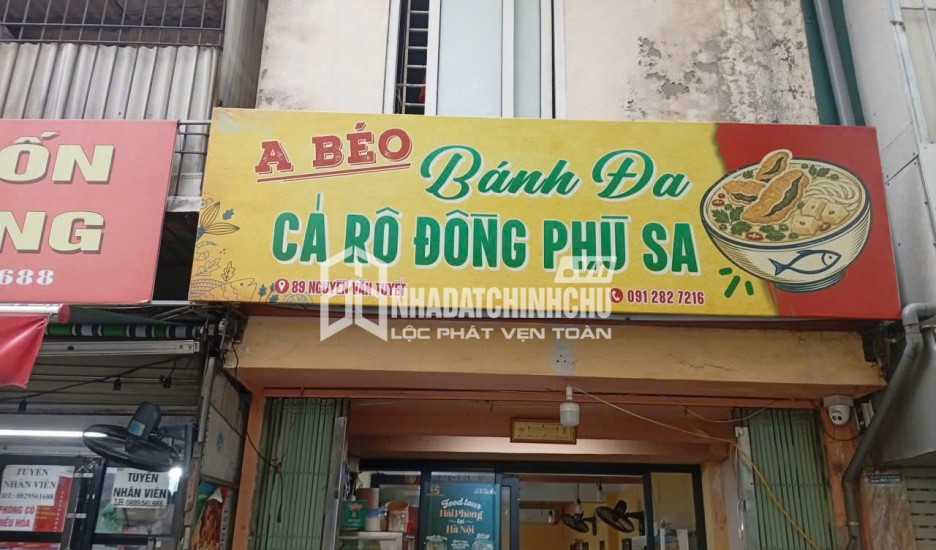SANG NHƯỢNG MẶT BẰNG QUÁN ĂN – PHỐ ẨM THỰC 89 NGUYỄN VĂN TUYẾT ,ĐỐNG ĐA, HÀ NỘI
