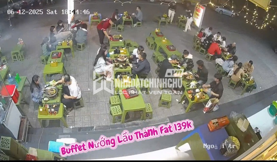 SANG NHƯỢNG QUÁN BUFFET LẨU NƯỚNG – GIÁ CHỈ 20 TRIỆU TẠI KĐT THANH HÀ, HÀ NỘI