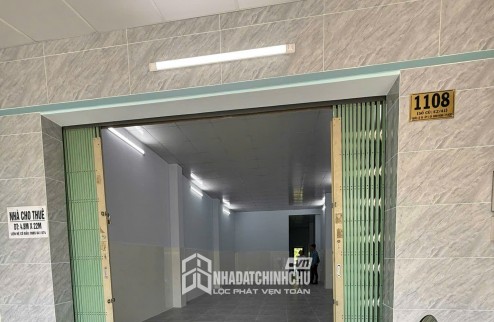 CHO THUÊ NHÀ MẶT TIỀN QUỐC LỘ 50 – BÌNH HƯNG, TP. HCM – NHÀ MỚI XÂY 100%, VÀO Ở NGAY