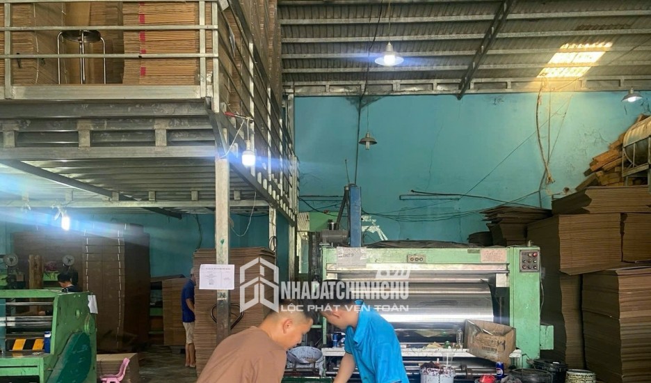 BÁN LÔ ĐẤT 2 MẶT TIỀN LỚN KÈM NHÀ XƯỞNG – DIỆN TÍCH 562,2 M² NGAY HUYỆN CỦ CHI