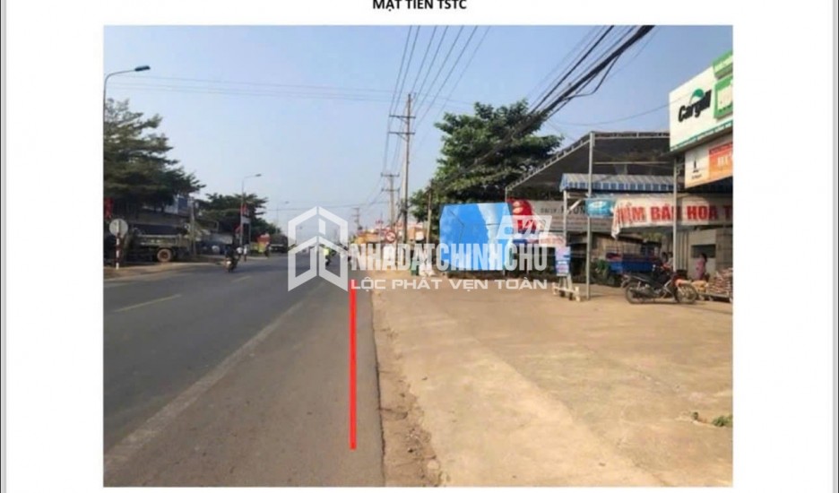 BÁN LÔ ĐẤT 3152.8M2 (25MX135M) MẶT TIỀN QUỐC LỘ 20 XÃ ĐỊNH QUÁN, TP ĐỒNG NAI ĐỐI DIỆN BÁCH HÓA XANH