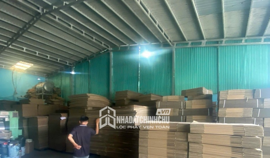 BÁN LÔ ĐẤT 2 MẶT TIỀN LỚN KÈM NHÀ XƯỞNG – DIỆN TÍCH 562,2 M² NGAY HUYỆN CỦ CHI