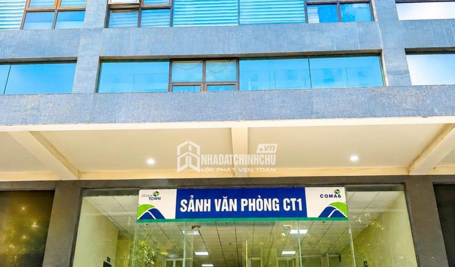 Cho thuê mặt bằng thương mại–văn phòng DREAM TOWN (COMA6) Tây Mỗ – giá chỉ từ 13 triệu/ tháng