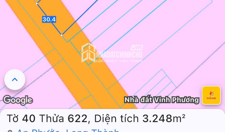 CHÍNH CHỦ CẦN BÁN ĐẤT MẶT TIỀN TIỀM NĂNG TẠI AN PHƯỚC – LONG THÀNH, ĐỒNG NAI