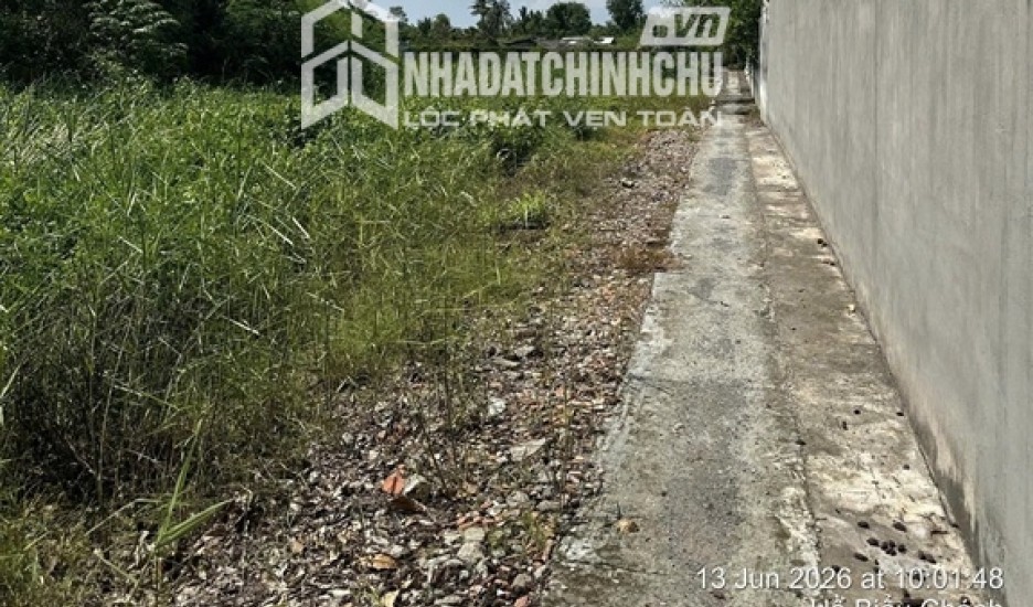 CƠ HỘI ĐẦU TƯ SINH LỜI - CHÍNH CHỦ BÁN QUỸ ĐẤT MẶT TIỀN ĐƯỜNG HỒ BIỂU CHÁNH - P. Sơn Quy, Đồng Tháp