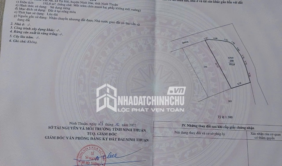 HOT HOT – CHÍNH CHỦ CẦN BÁN ĐẤT Tại Tân An, Trì Hải, Ninh Phước, Ninh Thuận - GIÁ SIÊU TỐT