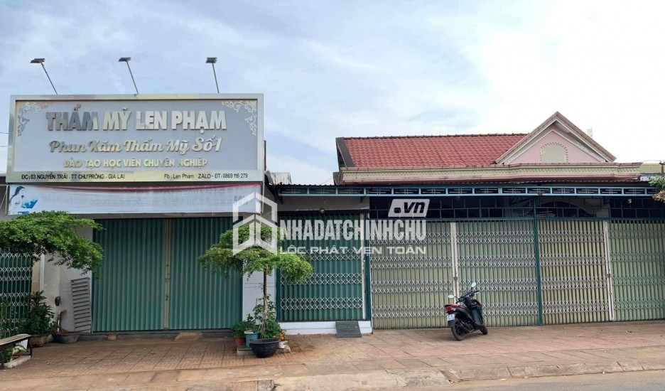 CHÍNH CHỦ CẦN CHO THUÊ NHÀ NGUYÊN CĂN Tại 03 Nguyễn Trãi, thôn 7, Chư Prông, Gia Lai.