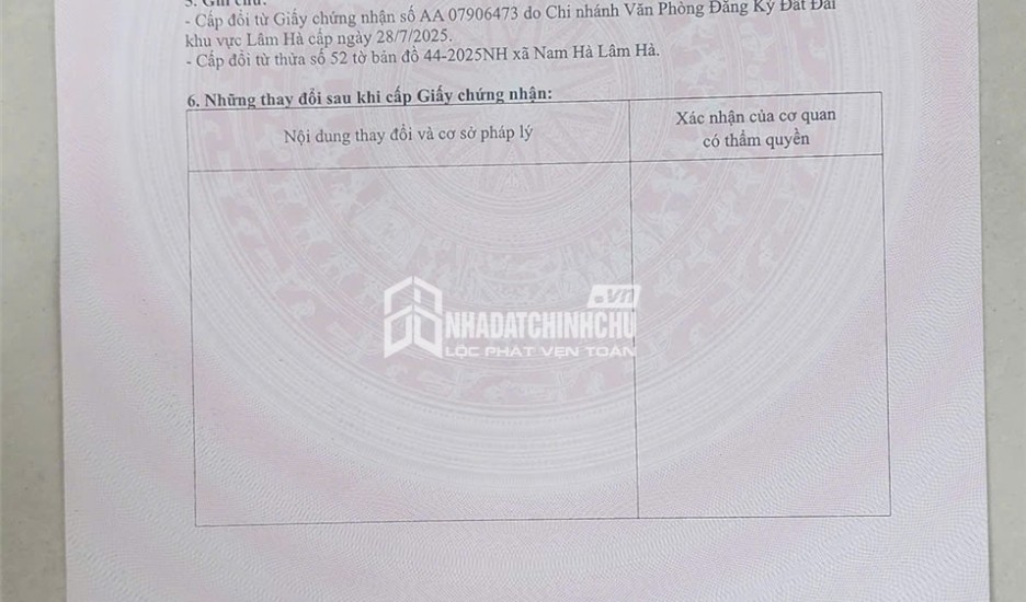 ĐẤT ĐẸP – GIÁ TỐT – CHÍNH CHỦ CẦN BÁN ĐẤT TẠI Nam Hà, Lâm Hà, Lâm Đồng