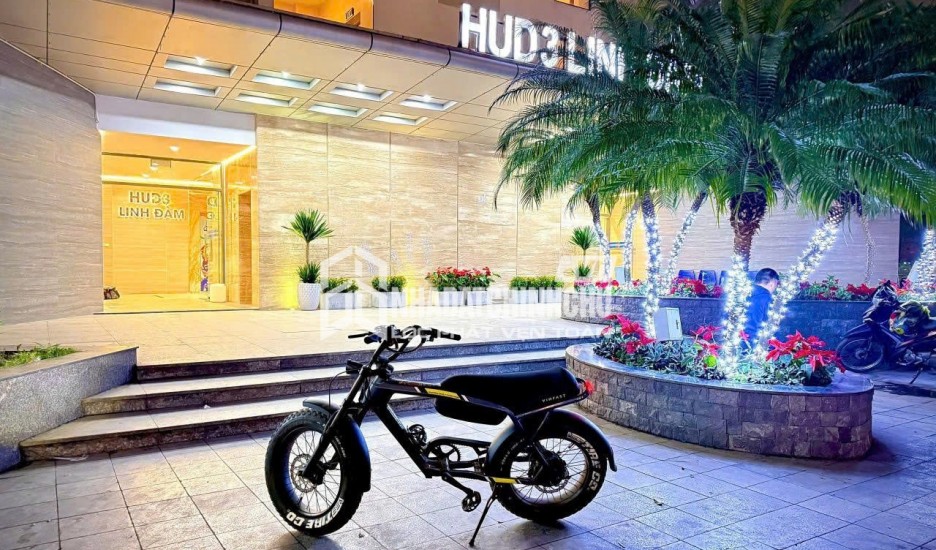 CĂN GÓC ĐẸP NHẤT HUD3 LINH ĐÀM – VIEW CÔNG VIÊN, BAN CÔNG HƯỚNG NAM, TẶNG FULL NỘI THẤT CAO CẤP
