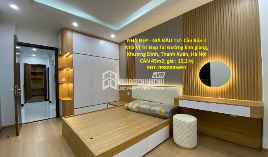 NHÀ ĐẸP - GIÁ ĐẦU TƯ- Cần Bán 7 Nhà Vị Trí Đẹp Tại Đường kim giang, Khương Đình, Thanh Xuân, Hà Nội