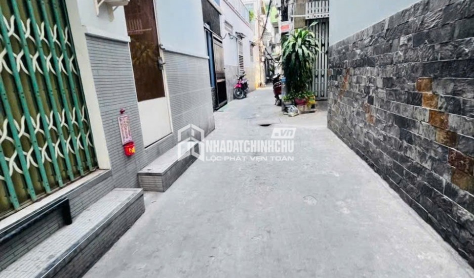 BÁN NHÀ HẺM XE HƠI - ÂU DƯƠNG LÂN QUẬN 8 - 54.4M2 NỞ HẬU - SỔ HOÀN CÔNG ĐỦ - GIÁ 6.38 TỶ